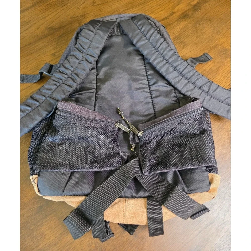 In Gear Men's Black Multi Compartment Canvas Backpack Preowned